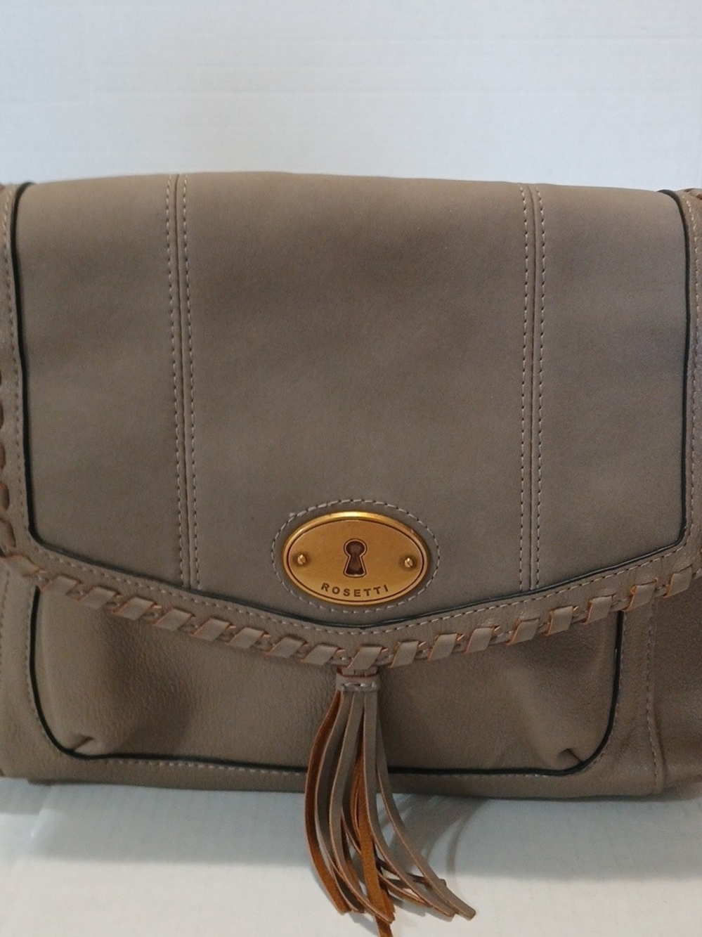 Rosetti Forest Mushroom Edith Backpack Purse Western Adjustable Straps Tassel